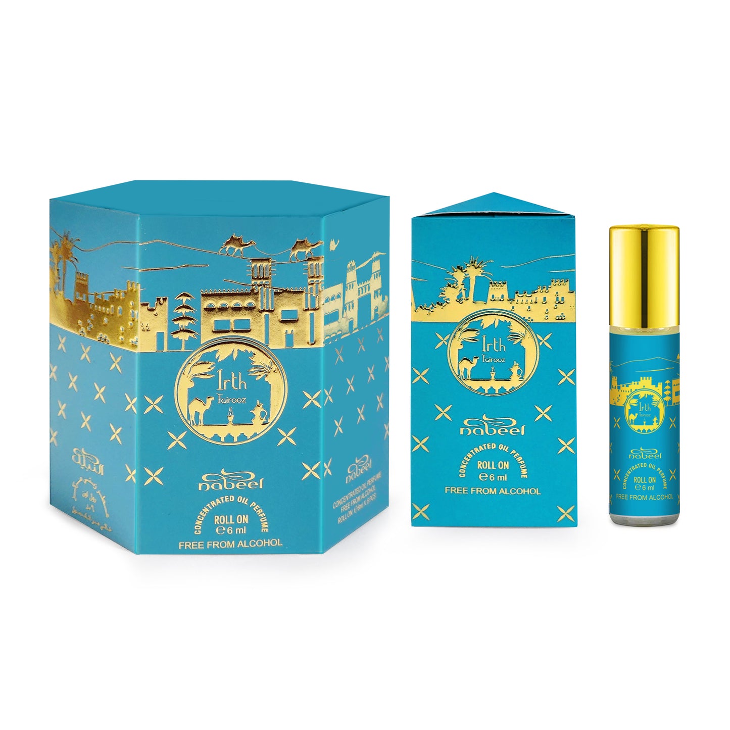 Nabeel Attar Irth Fairooz 6mL Roll On Amani Manor