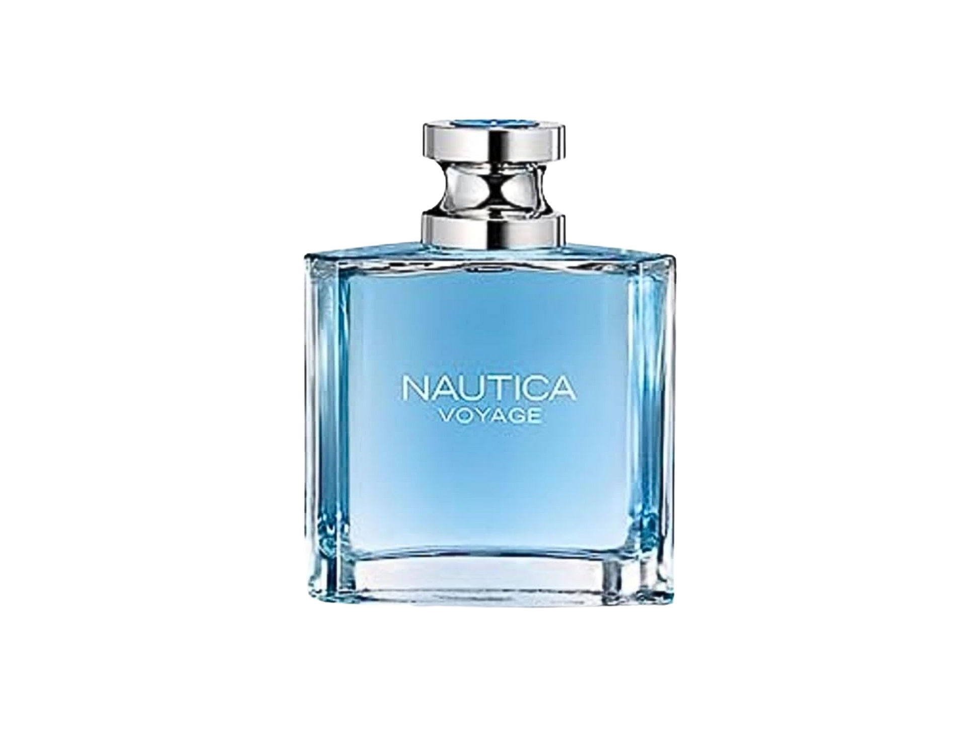 Nautica Voyage perfume bottle on a white background