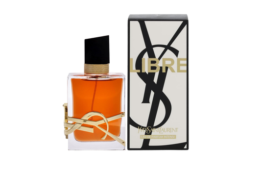 YSL Libre perfume bottle and packaging on a white background