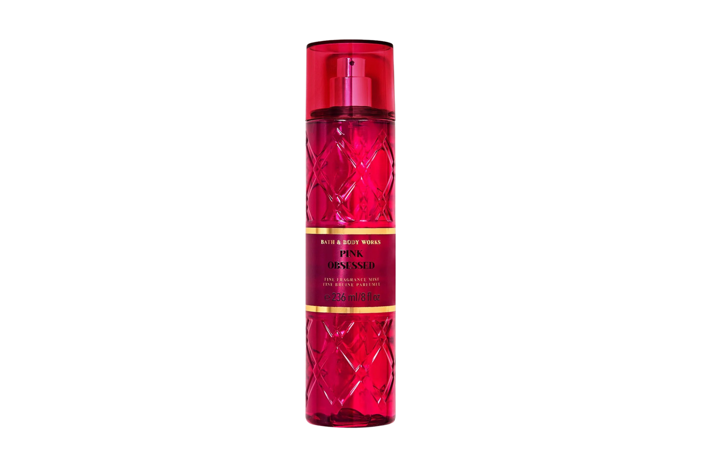 Bottle of Pink Obsessed Fragrance Mist from Bath & Body Works