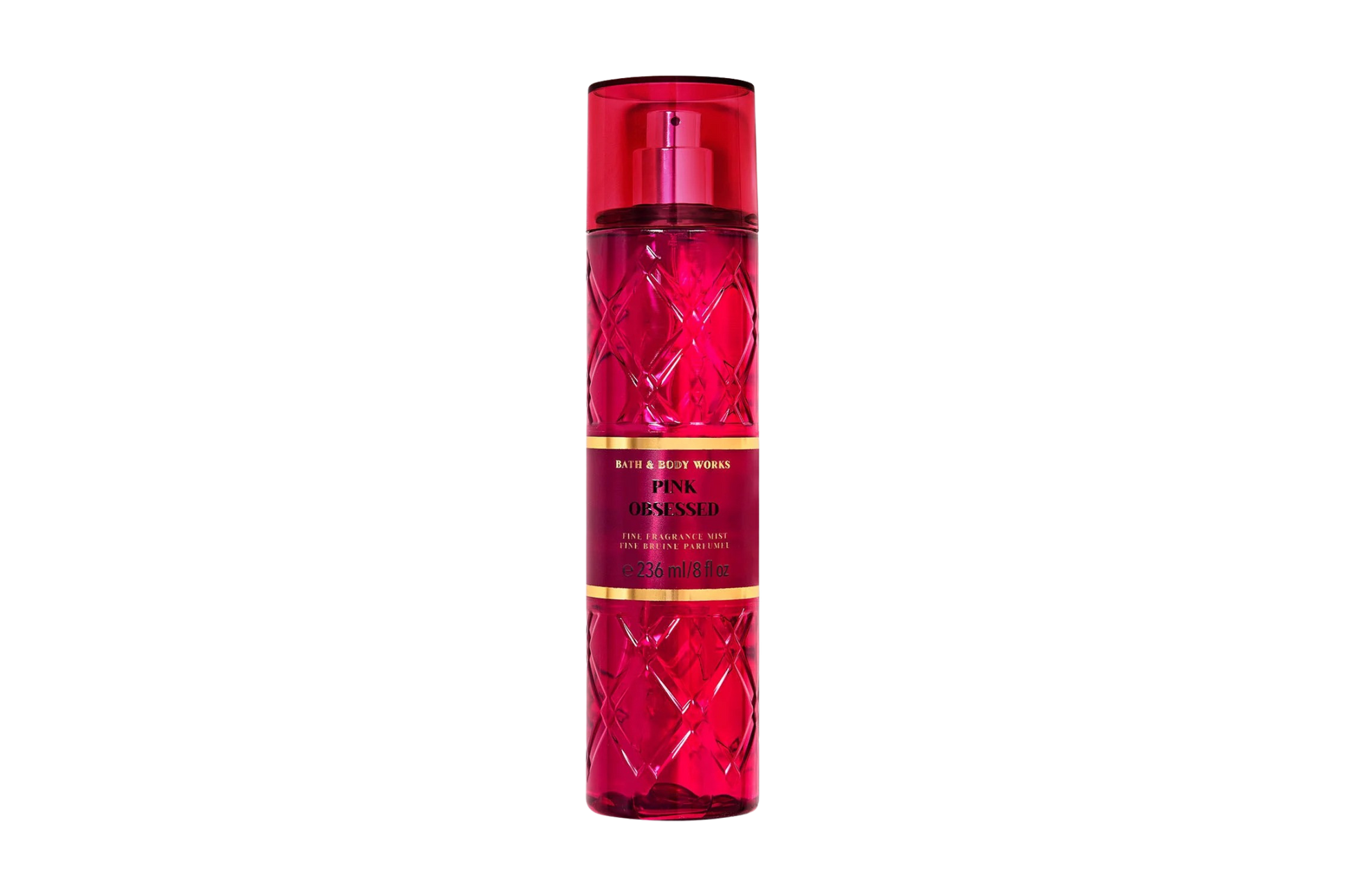 Bottle of Pink Obsessed Fragrance Mist from Bath & Body Works