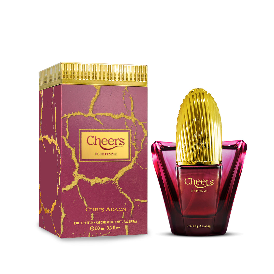 Chris Adams Cheers Perfume Bottle with Box