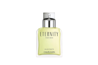 Calvin Klein Eternity for Men Eau de Toilette bottle on a white background