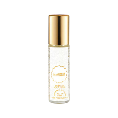 Nabeel attar Makh Mikh 6mL roll on oil bottle. Amani Manor