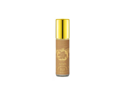 Nabeel attar Irth Gold 6mL roll on perfume oil bottle. Amani Manor