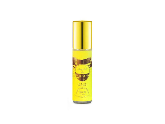 Nabeel attar Maghateer Kilsa 6mL roll on perfume oil bottle. Amani Manor