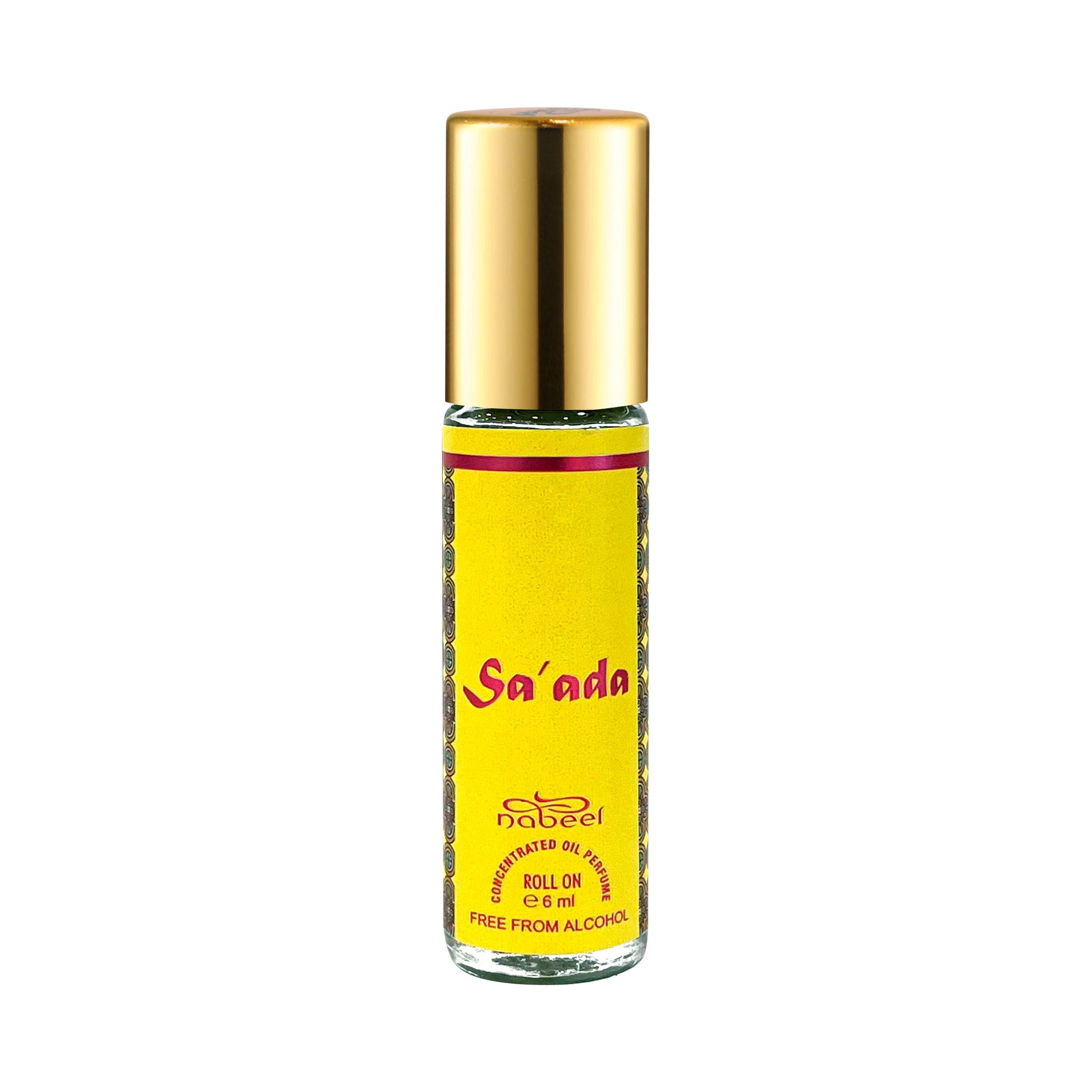Nabeel attar Sa'ada 6mL roll pn oil bottle. Amani Manor