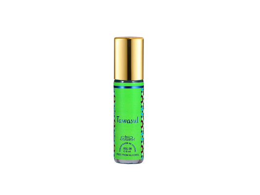 Nabeel Attar Tawasul 6mL Roll On oil bottle. Amani Manor