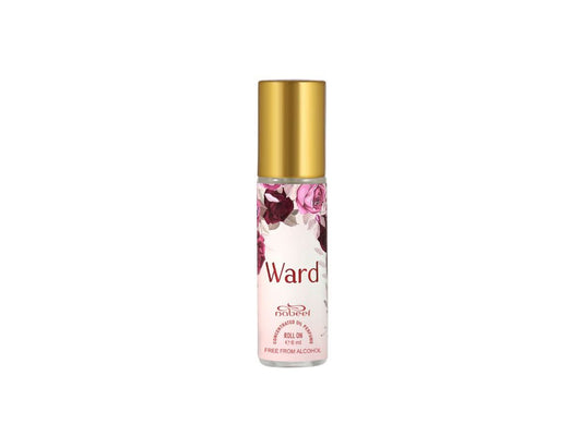 Nabeel attar Ward 6mL roll on oil bottle. Amani Manor