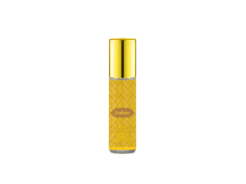 Nabeel attar Zahir 6mL roll on perfume oil bottle. Amani Manor