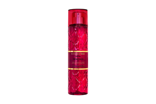 Bottle of Pink Obsessed Fragrance Mist from Bath & Body Works
